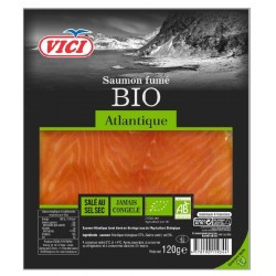 Saumon fumé BIO 120 Gr VICI...