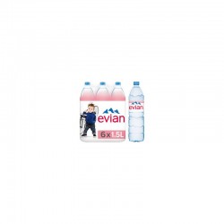 EVIAN  6 X 1.5 L