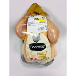 poulet jaune  fermier label...